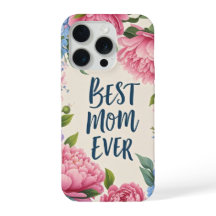 Meilleure Maman du Monde | Fleur de Pivoine Élégan