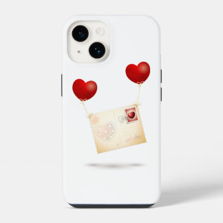 Coque Pour iPhone 14 Message d'amour
