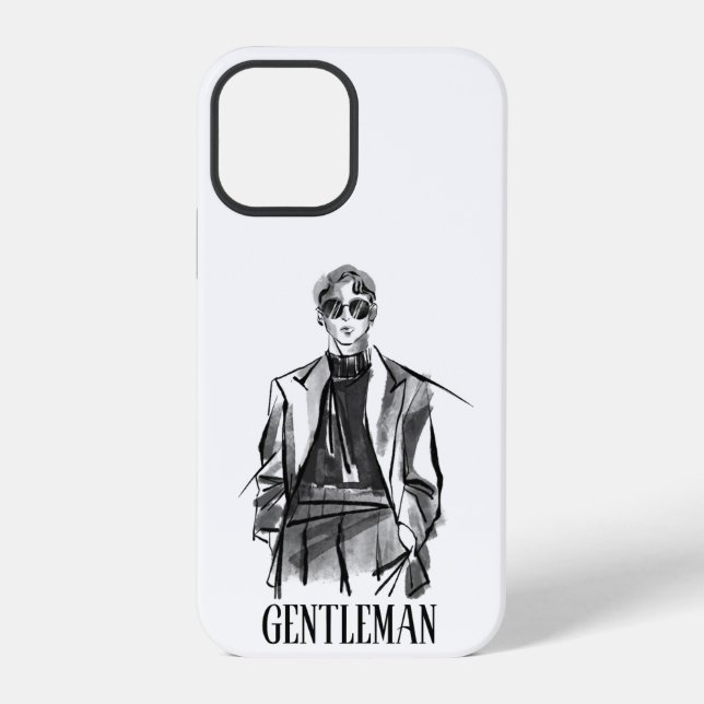Coque iPhone Messieurs (Verso)