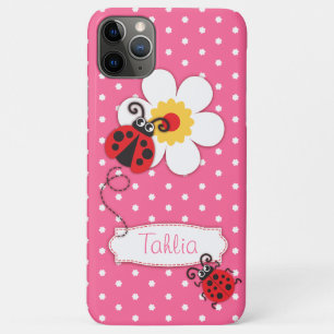 Coque iphone mignon de pourpre de nom de filles de