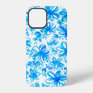 Coque iPhone 12 Mignon floral chintz abstrait aquarelle sans coutu