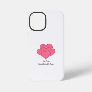 Coque iPhone 12 Mini Minimaliste Moderne Tellement Mignon
