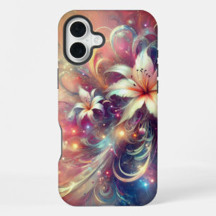 Coque iPhone 16 Plus Modèle floral Imaginaire