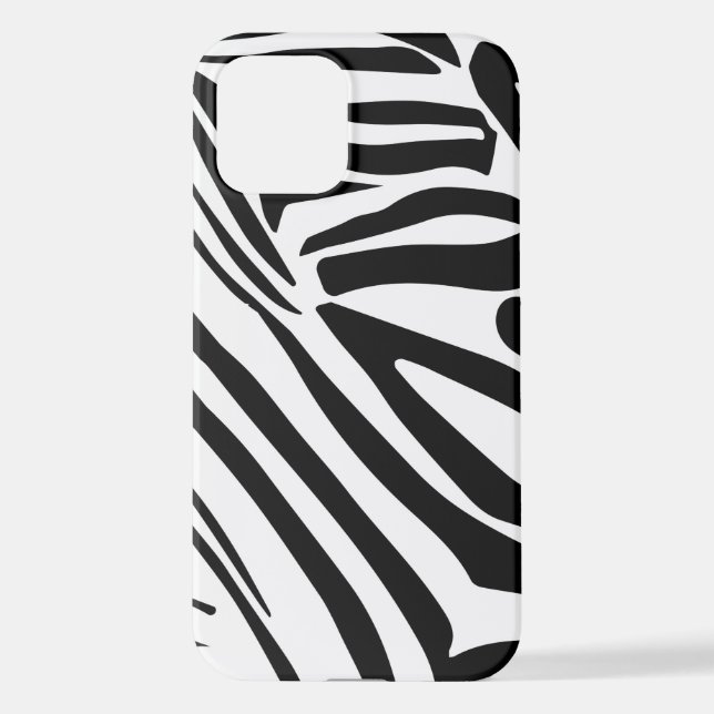Coque iPhone Modèle Zèbre (Verso)