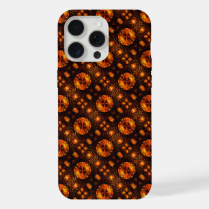 Moderne élégante bohème dorée Motif d'art abstrait