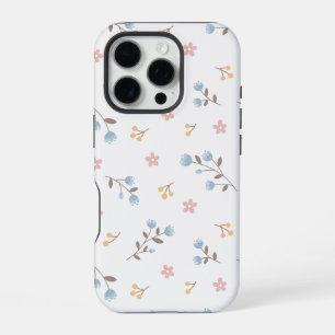 Coque iPhone 16 Pro Moderne Floral Motif sans couture