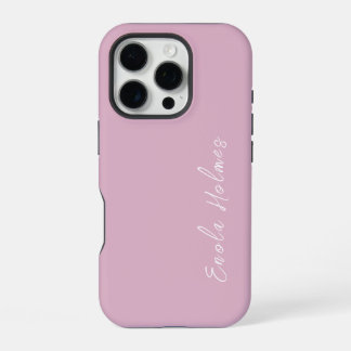 Coque iPhone 16 Pro Moderne Style Monogrammé Script