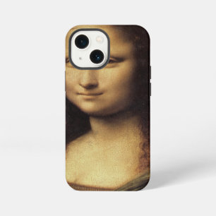 Etui iPhone 13 Mini Mona Lisa La Gioconda en détail