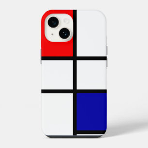 Coque Pour iPhone 14 Mondrian 3