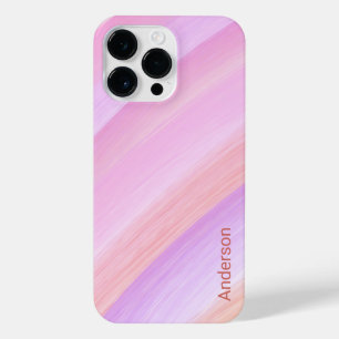 Coque Pour Pour iPhone 14 Pro Max Monogramme de ligne rétro élégant moderne