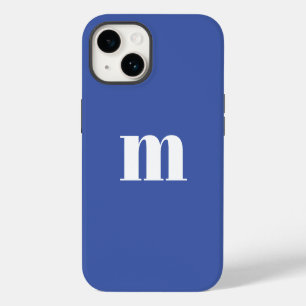 Coque Pour iPhone 14 Monogramme Initial Moderne