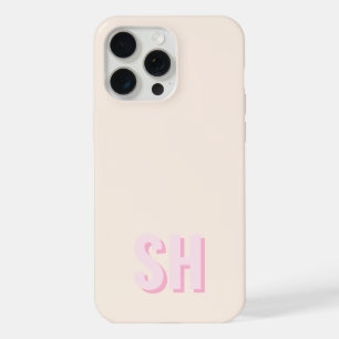Monogramme Initial Moderne