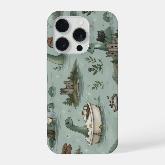 Coque iPhone Monstre du Loch Ness  (Verso)