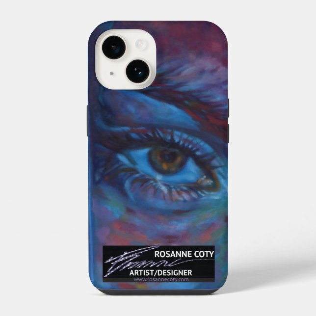 Coque iPhone Moody Eye (Verso)