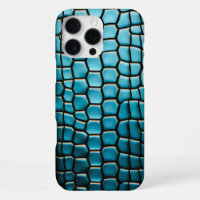 Motif à écailles de reptile turquoise, noir et or