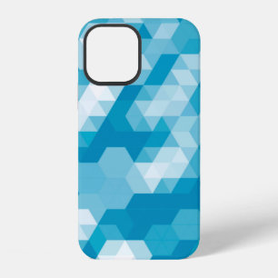 Coque iPhone 12 Motif abstrait de formes géométriques arrière-plan