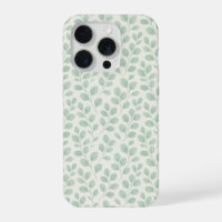 Motif botanique d'eucalyptus