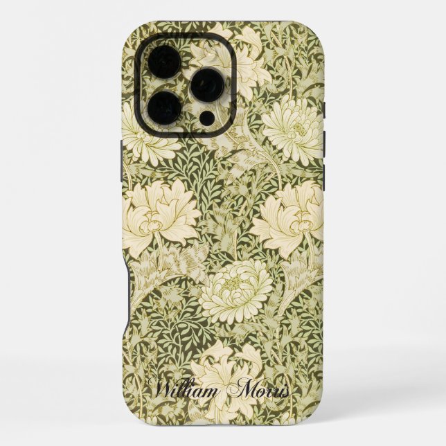 Coque iPhone Motif Chrysanthemum - William Morris (Verso)