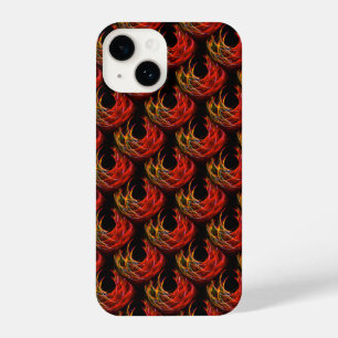 Coque Pour iPhone 14 Motif d'art abstrait élégant bohème moderne mignon