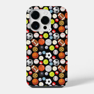 Coque Pour iPhone 14 Plus Motif de ballons de sport