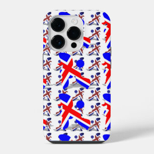 Coque Pour iPhone 14 Plus Motif de caniche de style britannique