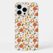 Motif de citrouille d'automne