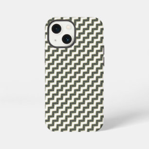 Etui iPhone 13 Mini Motif de fermeture éclair de vêtements