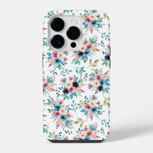 Coque Pour iPhone 14 Plus Motif de fleurs printanières colorées