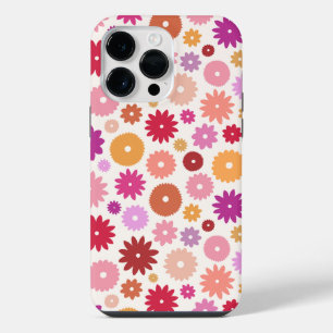 Coque Pour Pour iPhone 14 Pro Max Motif de floraisons colorées