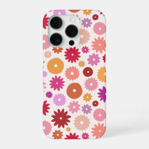 Coque iPhone 16 Pro Motif de floraisons colorées