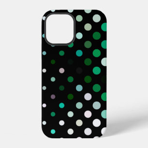 Coque iPhone 12 Motif de fond en demi-teinte abstrait. Co