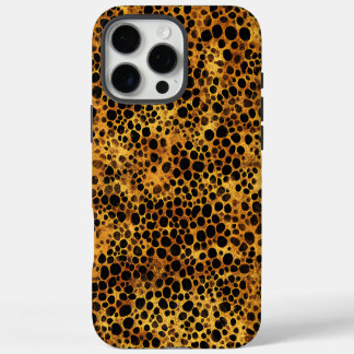 Coque iPhone 16 Pro Max Motif de imprimé léopard abstrait