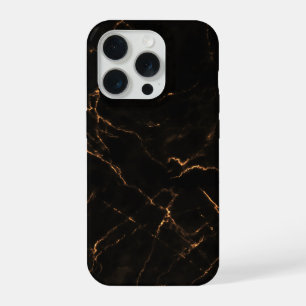 Motif de marbre de pierre noire élégant