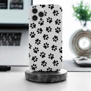 Motif de pattes, Pattes de chien, Pattes noires