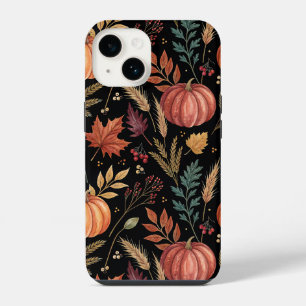 Coque Pour iPhone 14 Motif de récolte d'automne à l'aquarelle