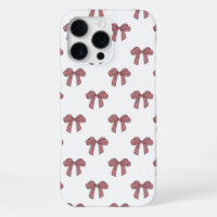 Motif de ruban blanc rose Coquette Féminin Printem
