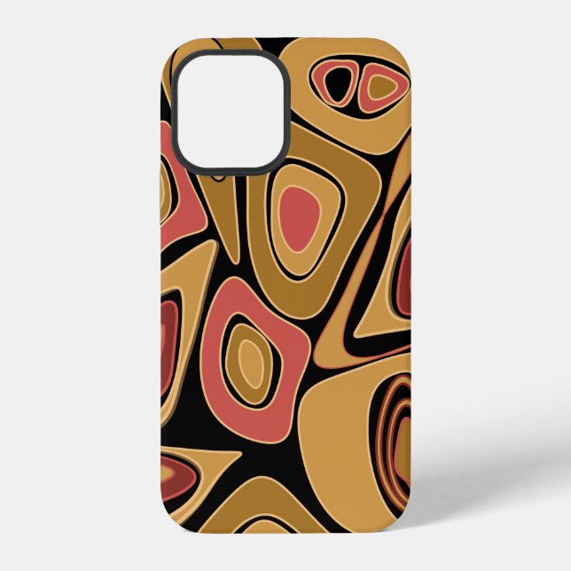 Coque iPhone Motif d'impression de texture simple transparente  (Verso)