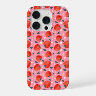 Motif Fleur de Fraisier