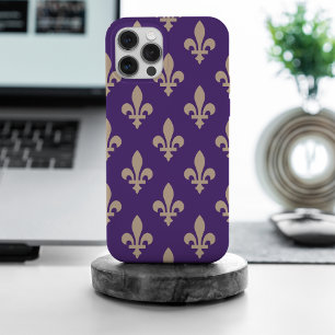 Motif Fleur de Lis, Crème Royale Française sur Vio