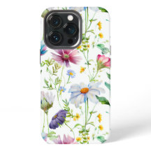 Motif fleur sauvage moderne