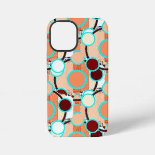 Coque iPhone 12 Mini Motif géométrique du milieu du siècle