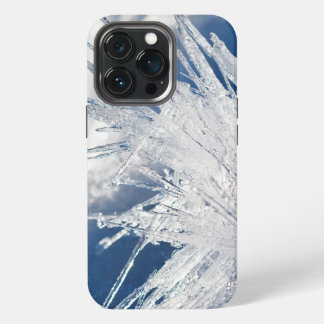 Etui iPhone 13 Pro Motif givré de l'hiver