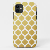 Coque iphone Motif Gold Marocain