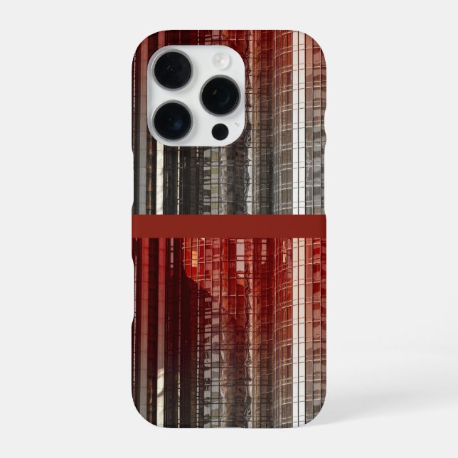 Coque iPhone Motif Moderne Architectural (Verso)