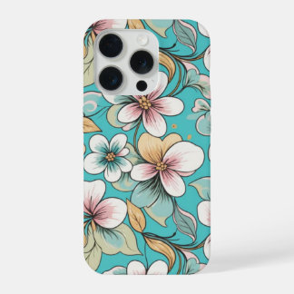 Motif répétitif sur le thème des fleurs