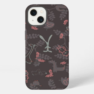 Etui iPhone 13 motif représentant des bébés animaux 1