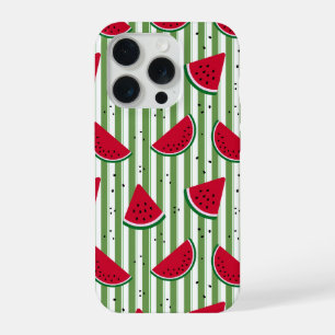 Motif sans couture à rayures de pastèque