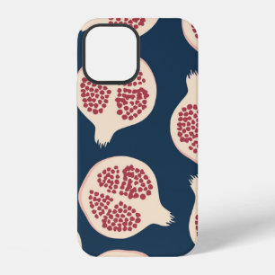 Coque iPhone 12 Motif sans couture de grenade, fond avec grenade