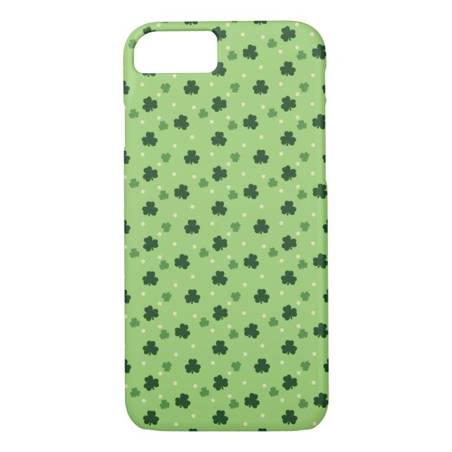 coque iphone Motif shamrock (Dos)