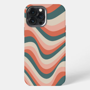 Etui iPhone 13 Pro Max Motif Super à bande colorée rétro